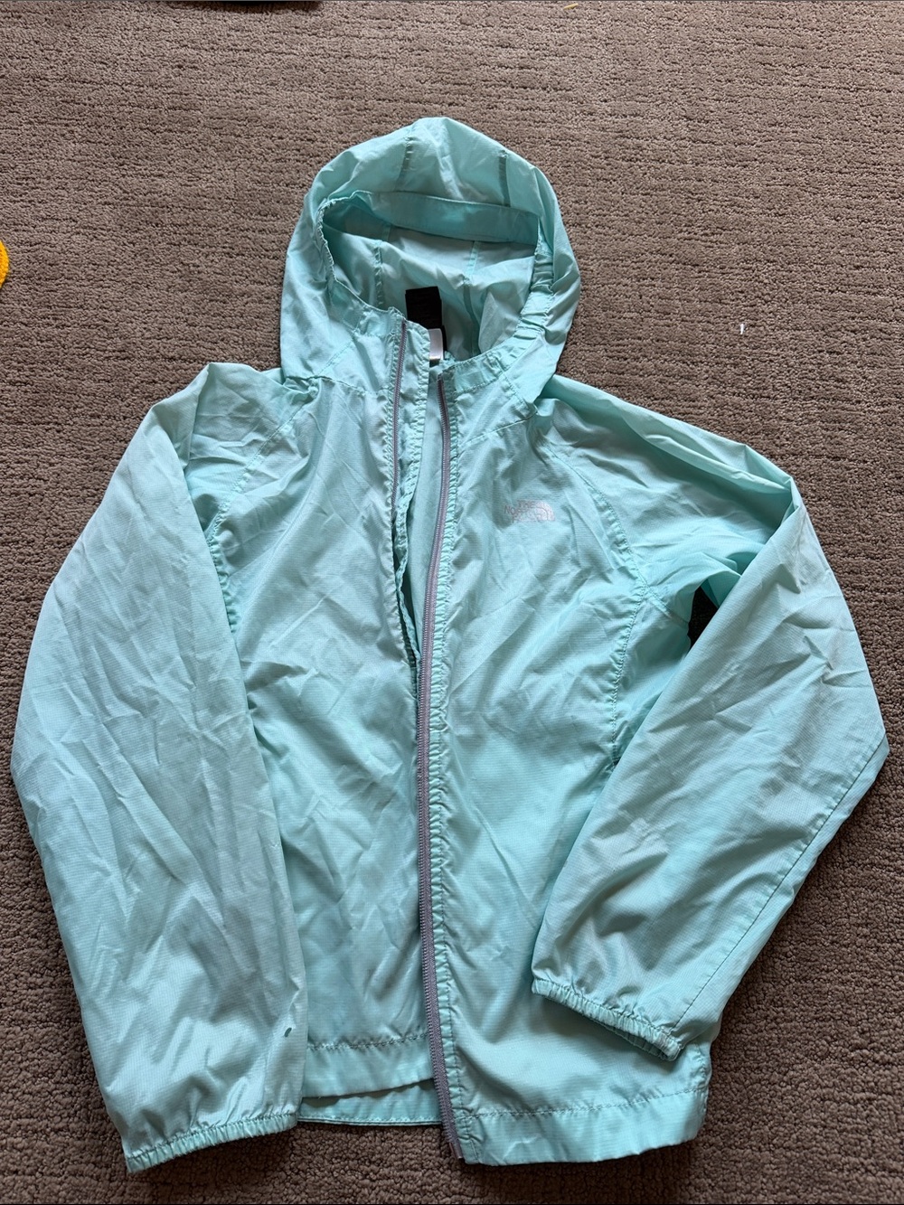 The North Face Kids Mint Hooded Rain Jacket